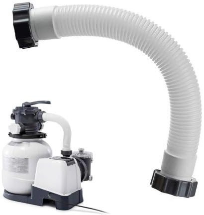 Tuyau Filtration Piscine,Tuyaux de Rechange pour Piscines Hors Sol 40cm,tuyaux de Piscine,Tuyau Pompe Piscine pour Intex,Convient pour Une Interface de 1,5 Pouce