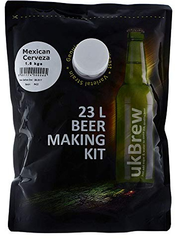 UKBrew Mexican Cerveza 1.6kg Home Brew Beer Kit