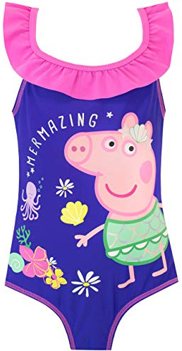 Peppa Pig Bañador para Niñas Rosa 5-6 años