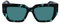Calvin Klein Jeans Women's CKJ23608S Sunglasses, Green Havana, Einheitsgröße
