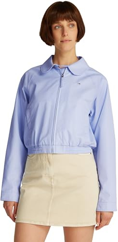 Tommy Jeans Tjw Cotton Jacket Ext Dw0Dw20403, Giacca, Donna, Blu (Sweet Blue), XL Plus