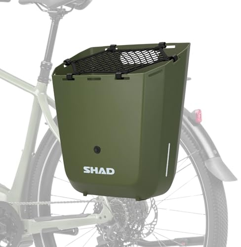 SHAD Bikes - Fahrrad Seitentasche 20L Fixed Mount mit Fester KLICKfix Befestigung – Schlagfeste Gepäckträgertasche – fahrradtaschen für gepäckträger für den Alltag