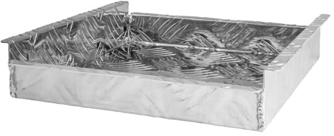 Trucky Vano portaoggetti per cassone di camion, selezione, cassetta di inserimento, contenitore per attrezzi, scatola in alluminio, a scelta, dimensioni: scomparto 2 (D100) 27 x 26 x 6 cm