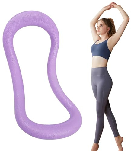 Générique Pilatesring - bilda snabbt en starkare, profilerad stretchring för kroppen, lätt och bärbart frigöringsverktyg, halkfritt fast stöd | för PHYS