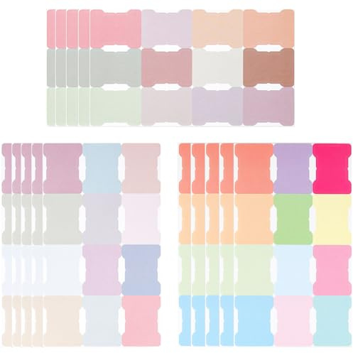 180 Pestañas de Índice Autoadhesivas – Colores Morandi, Bohemio y Macaron – Marcadores de Página Adhesivos Escribibles para Libros, Agendas y Notas – Set Estético de 153 x 85 mm