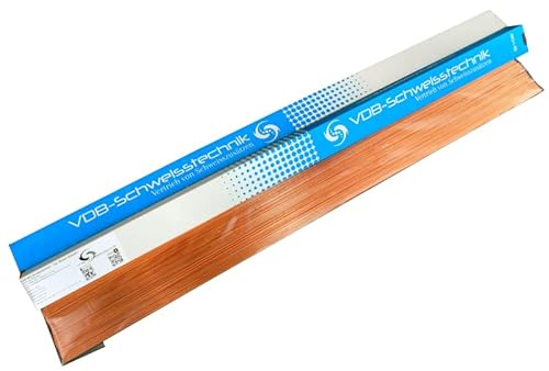 Schweißdraht Autogen GIII Universal - 2,0 x 1000 mm - 1,0 Kg - Schweißstäbe G3 Stahl 1.6215