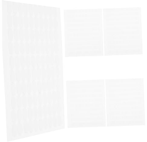 GARVALON 500stücke Klare Doppelseitige Abziehbare Pads Selbstklebend Für Wandmontage