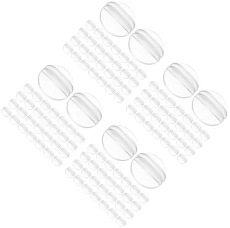 BESTonZON 4 Sätze Brettspielzubehör Transparente Kartenhalter Tischspielzubehör Kartenhalter Für Brettspiele Runde Kartenständer Spielkartenclip Spielkartenhalter Plastik 50 Stück * 4