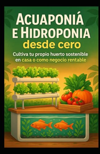 Curso de Acuaponía e Hidroponía desde cero: Cultiva tu propio huerto sostenible en casa o como negocio rentable