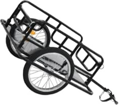 BEALIFE Utomhusvagnshållare för cyklar Cykelkärra Hållbara järnplattor och stålrör 39 cm hjul Praktisk lösning Cykelkärra Järnplattor och stålrör