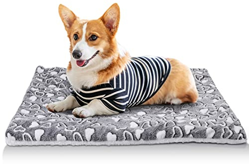 Nobleza Colchonetas para Camas para Perros, Mascotas Lavables a Mano y Lavables a Máquina Manta para Perros, Mantas Cálidas De para Gatos y Perros para Camas De Perros, Sofás 70 × 55 cm
