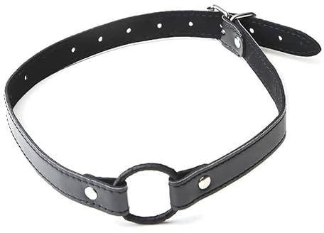 PU Leder Mundfüller Metall Mundstopper Runde obligatorische Mundöffnung Stopper Mund Ball Lehrwerkzeug Liebhaber Spaß Spiel Spielzeug