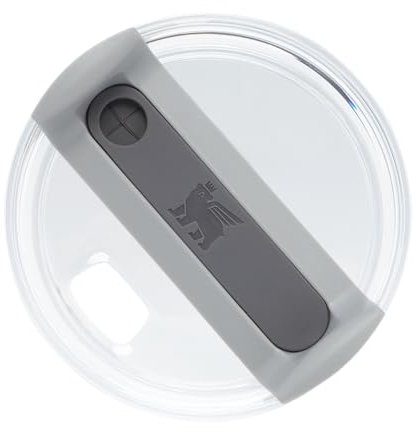 Stanley Quencher Tumbler Lid 40 oz | Twist on Flowstate 3-Position Lid Replacement for Tumbler with Handle | Accessory fits Stainless Steel Drinking Cup | BPA-Free | Clear