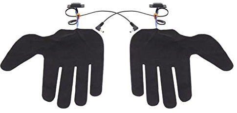 Handschuh-Heizkissen, 2 Stück, Elektrische Heizhandschuh-Pads, 5-Finger-Handschuh-Heizblatt mit 3 Verstellbaren Gängen für Skifahren, Radfahren, Heizkissen, Handschuh-Heizung