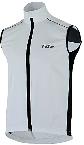 FDX Men's Cycling Gilet Lightweight Windproof Reflective Vest | Every ride protection with a lightweight windproof vest reflective details breathable fabric and water resistance for cycling