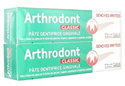 Arthrodont Classic Pâte Dentifrice Gingivale Lot de 2 x 75 ml