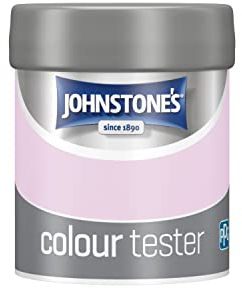 Johnstone's Wall & Ceiling Paint Tester Pot - Baby Blossom - Emulsion - Easy to Apply - Dry in 1-2 Hours - 75ml