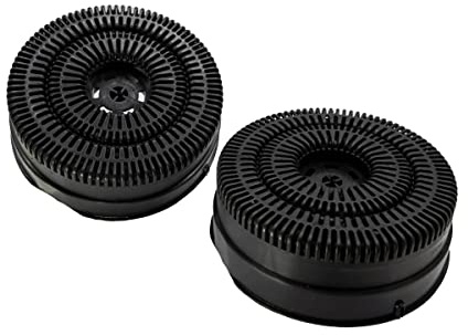 EVAYP / 2x Aktivt Kolfilter / 484000008782 482000009756 CFC0038000 AKB000/1 NYTTIG FIL220 Typ58 C00308179 CFC0141571/ Lämplig för Electrolux köksfläktar Elica