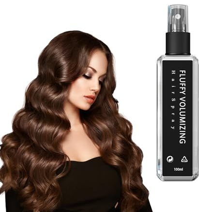 Spray per Lo Styling Dei Capelli, Gel e Spray per Ricci Ad Asciugatura Rapida e Lunga Durata, Liscia Il Crespo, per Uomini e Donne, 100ml