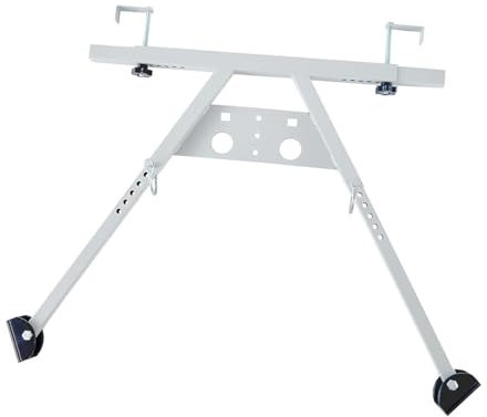 MagiDeal Stabilisateur d'Échelle pour Toit, Fait en Acier Solide, 135 kg Capacité, Réglable Compatible avec Différentes Formes d'Échelles pour Gouttière de Toit