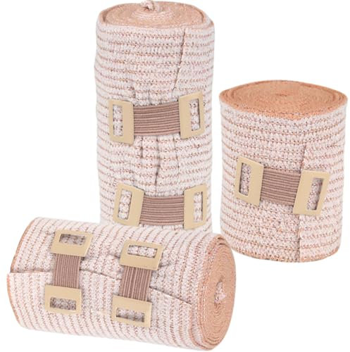 SAFIGLE 3 pièces Bandages Élastiques pour Cheville Bandes Athlétiques Compressives Protection Sportive Confort Optimal Respirantes et Légères
