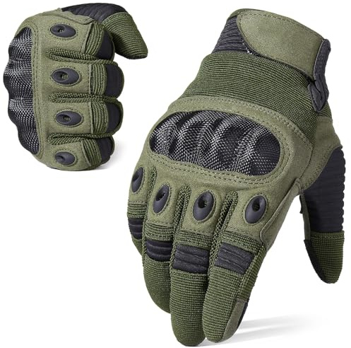 WTACTFUL Touch Screen Full Finger Motorcycle Gloves for Cycling, Hunting, Hiking, Climbing and Outdoor Sports