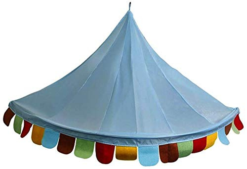 Inzopo Princess Bed Canopy Play Tent with gauze curtain for Baby Kids Reading Play Tents Mosquito Curtain Net (47 ×23 ×23) Half-moon