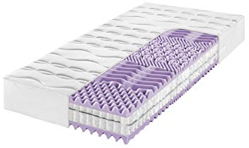 Frankenstolz Allergo Matratze perfekt für Allergiker - Kaltschaum oder Taschenfederkern (Taschenfeder - H2, 90 x 200 cm)
