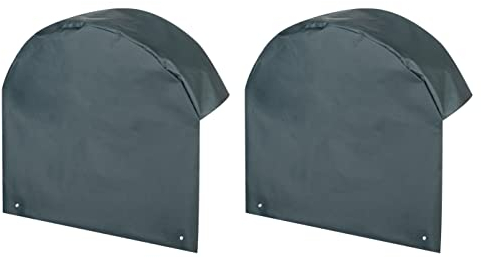 2 coperture per pneumatici, per roulotte, camper, rimorchi, 65 x 67 cm, per 14 e 15 pollici