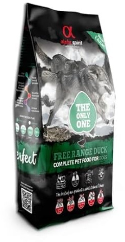 Alpha Spirit Ente Trockenfutter für Hunde (12 kg)