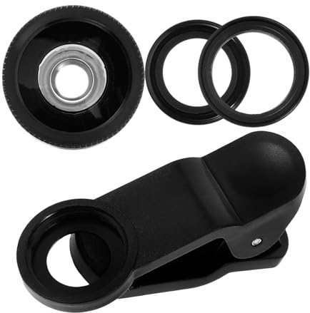 HOMSFOU Weitwinkel-kameraobjektiv Für Mobiltelefone Clip-Modell Mit Fischaugen-Optik Tragbar Für Reisen Und Täglichen Gebrauch