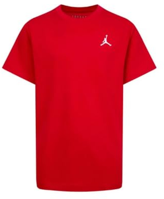 Jordan Jumpman Air EMB T-Shirt per Bambino Gym Red 12/13 Anni