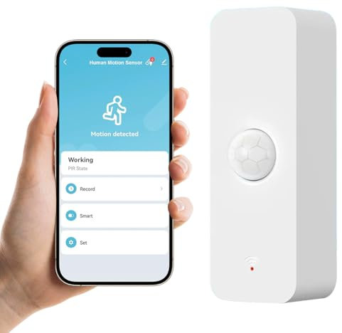 Mailbox Detector, Mail Detector Mailbox Motion Detector Smart Home Security System, Wireless Motion Detector for Remote Surveillance