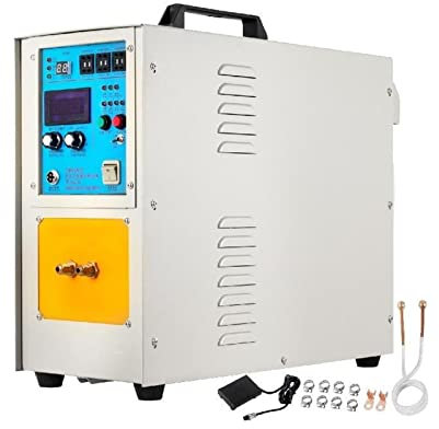 Horno de fundición de alta frecuencia de 15 KW, calentador de inducción, 2200?Horno de calentamiento 230V, horno de calentamiento por inducción for electrodomésticos de hardware de soldadura fuerte pa