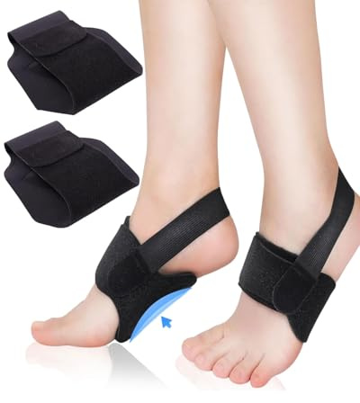 CULEB 1 Paio Supporti per Arco Plantare per Fascite,Supporto Plantare Regolabile con Silicone Integrato,per Piedi Piatti,Archi Plantari Alti,Fascite Plantare,Donne e Uomini