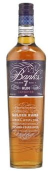 Banks 7 Golden Blend Premium Golden Rum, 43% ABV, 70cl / 700ml, Sophisticated Blend of Barrel Aged Rums From 7 Origins including Jamaica, Guyana, Barbados, and Java