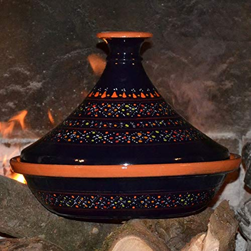 Tajine Marrakech Blu Notte – D 31 cm tradizionale