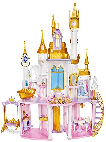 Disney Princess Ultimate Celebration Castle, Doll House With Musical Fireworks Light Show, Toy Girls 3 And Up
