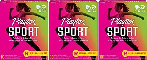 Playtex Sport Regular Tampon 54CT (paquete de 3)