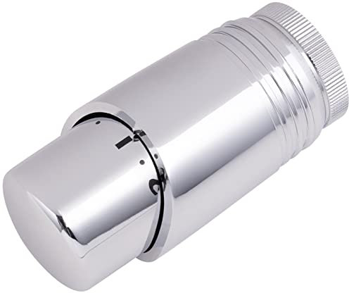 Tête thermostatique pour radiateur ou seche serviette finition chromée M30x150 raccordement facile/rapide | Réglage précis pour maitrise consommation d'energie NOYON & THIEBAULT