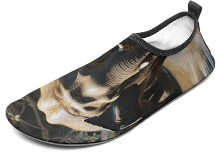 Elephant Trinkwasserschuhe für Damen und Herren, Barfuß, schnelltrocknend, Aqua-Socken für Strand, Surfen, Schwimmen, Wassersport, Stil:, 43/43.5 EU