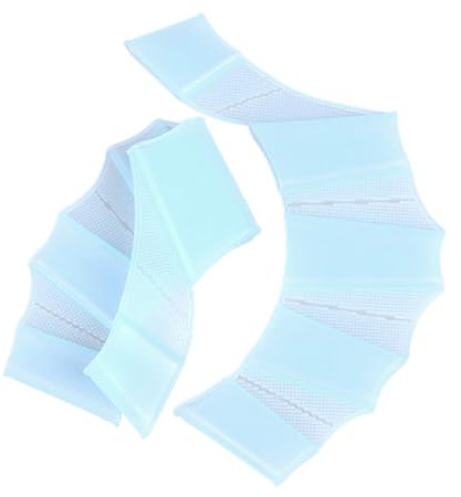 Whoasyst 1 paire de gants d'entraînement à la natation en silicone pour hommes, femmes, enfants