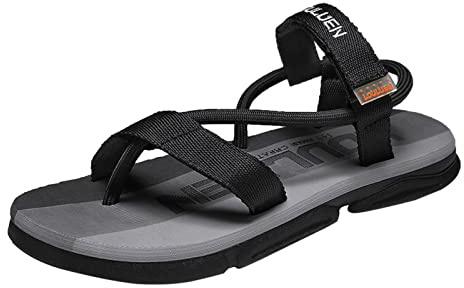 hehiy Pantofole Ortopedica da Uomo Scarpe da Riabilitazione Antiscivolo Regolabili Traspirante Ciabatte da Passeggi Ciabatte Uomo Doccia Casual e Leggero