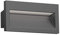 ledscom.de Lampada da incasso a parete a LED NOLA, downlight per esterni, IP54, antracite opaco, 140 x 70 mm, bianco caldo