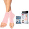 Von Ärzten Entworfen, Sprunggelenkbandage, Flexible Bandage Sprunggelenk, Knöchelbandage für Mittelfuß, Fußbandage für Knöchelprobleme und Achillessehne, Kompressionssocken mit Kupfer, Pink, XL