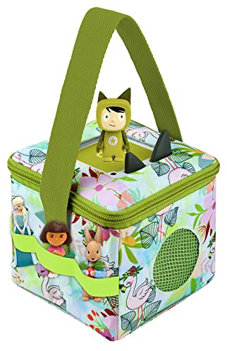 Annmore Sac pour Toniebox et Figurine Francais, Motif de Flamant
