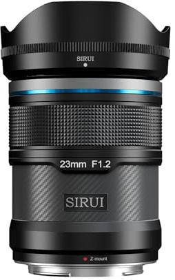 SIRUI Sniper Obiettivo Grandangolo Autofocus APS-C 23mm F1.2 per Z30, Z50, Zfc (Attacco Z, Nero)