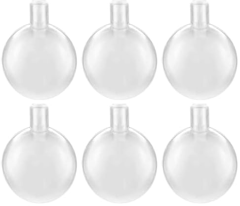 TNSOYCA 6 Pezzi Squeakers Riparazione,Giocattolo di Ricambio, Domestici del Noise Maker,per Inserimento Del Rumore Del Giocattolo Stridulo In Plastica Trasparente (35mm)