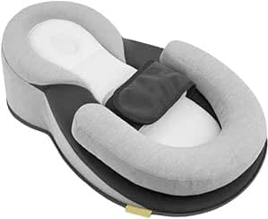 Xinyilau Easy to clean,Sleep cradle - 15° tilt, relieves gas and reflux, soft fabric, compact design, suitable for babies 0-12 months