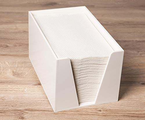 Sovie CARE – Handtuchspender in Weiss für Einweghandtücher Tissue Deluxe COSA, Maße: Maße: 17 x 27 x 15cm